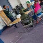 students conducting science experiments