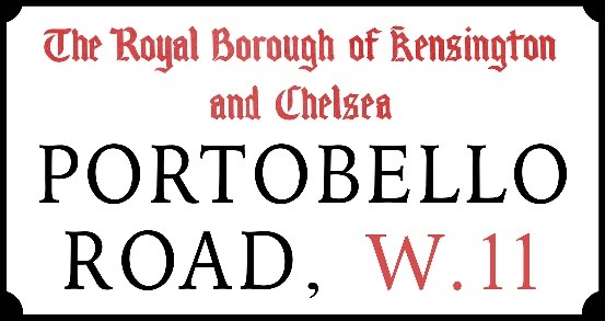 portobello road sign