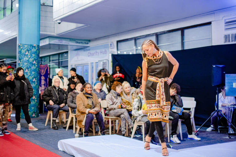 Fashion under the flyover