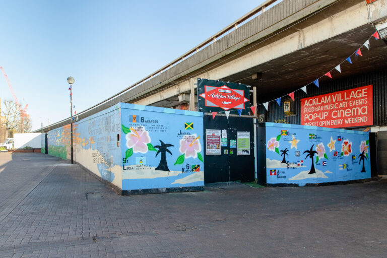 Acklam hoardings - community street