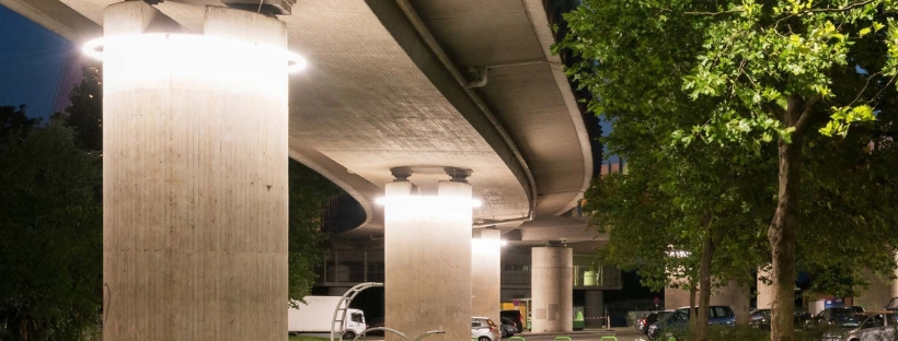 Lighting under Westway