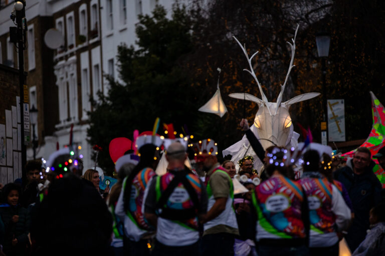 Westway Trust's first Winter Street Parade in Portobello Market