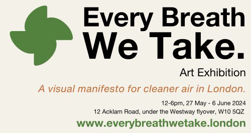 Every breath we take exhibition poster