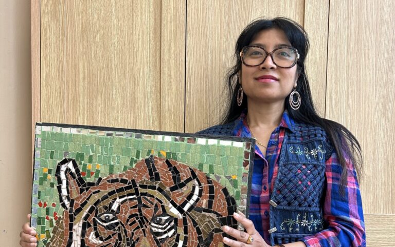 Zakia Chowdhury, recipient of our International Artist Bursary 2025