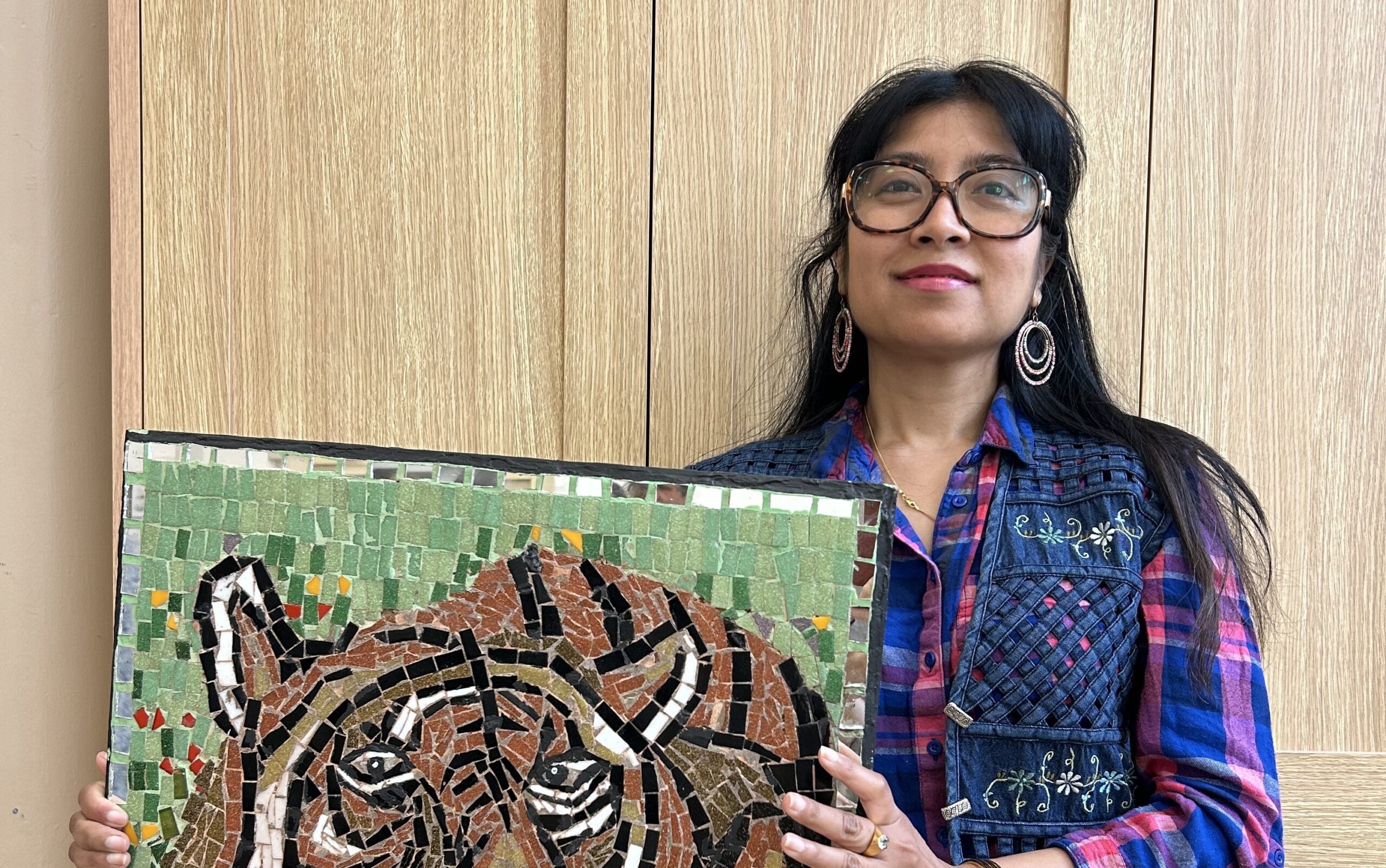 Zakia Chowdhury, recipient of our International Artist Bursary 2025