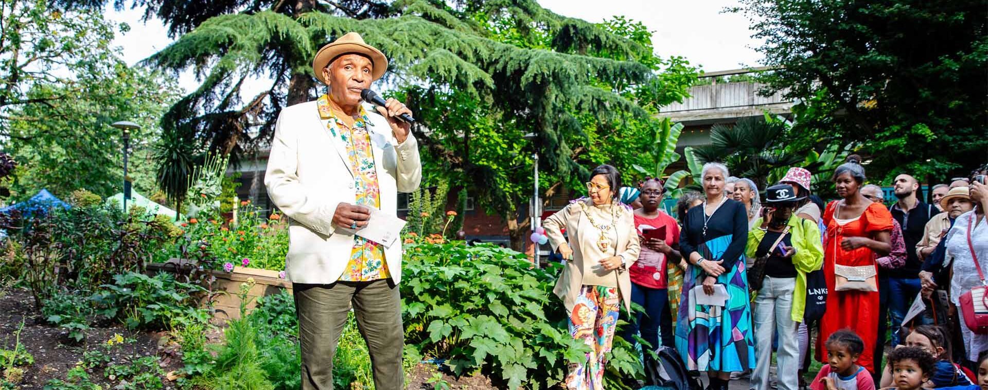 Windrush day celebration event on Portobello Green