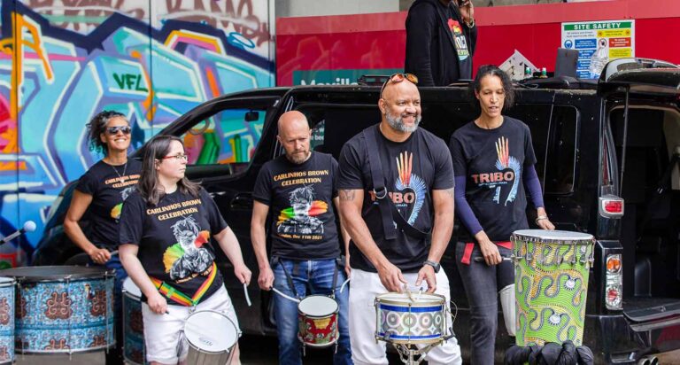 Drummers at Westway Trust Event