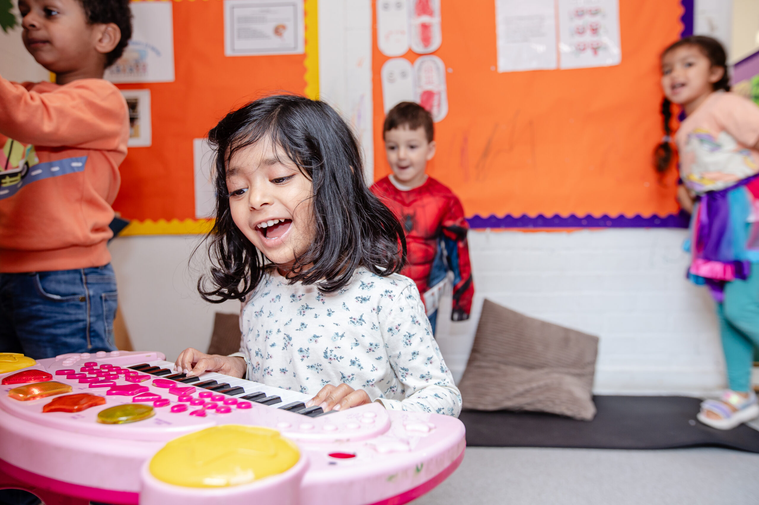 Children playing at Nursery