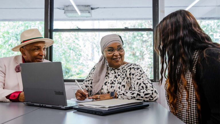 Members of our local community at Cost of Living Clinic