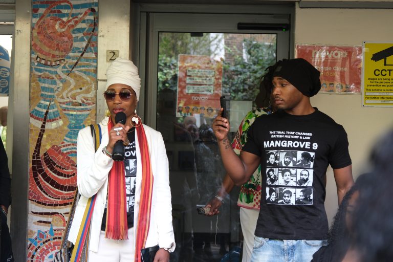 Plaque Honouring three of the ‘Mangrove Nine’ unveiled on the Westway estate